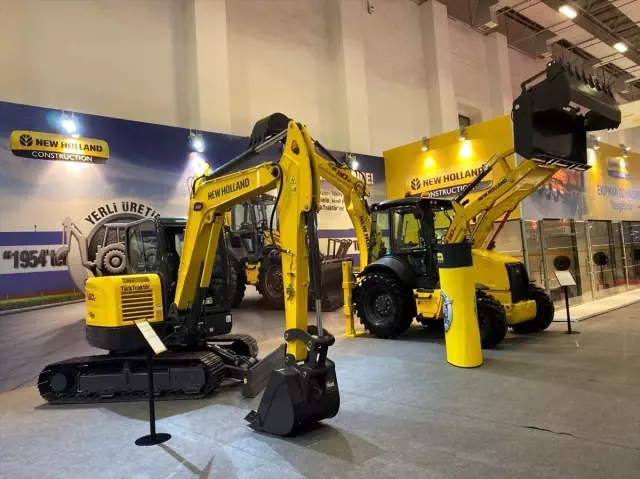 New Holland B serisi kazıcı yükleyiciler İzmir AgroExpo 2020'de - Son Dakika