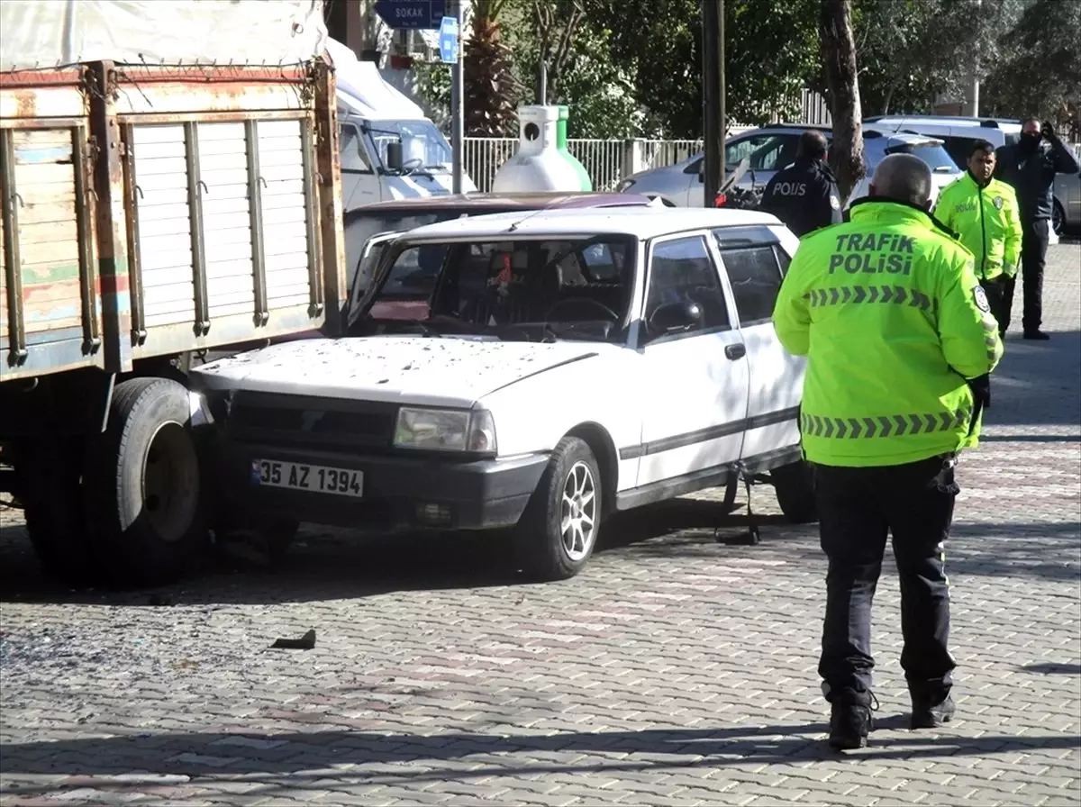 Ödemiş\'te trafik kazası: 1 yaralı