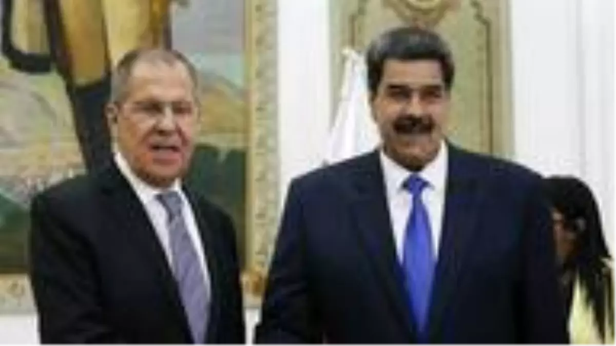 Rusya Dışişleri Bakanı Lavrov: Venezuela\'ya dışarıdan müdahale edilmeye çalışılıyor