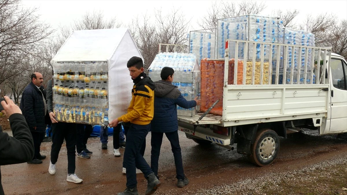 Tokat\'ta atık pet şişeler sokak köpeklerine barınak oldu