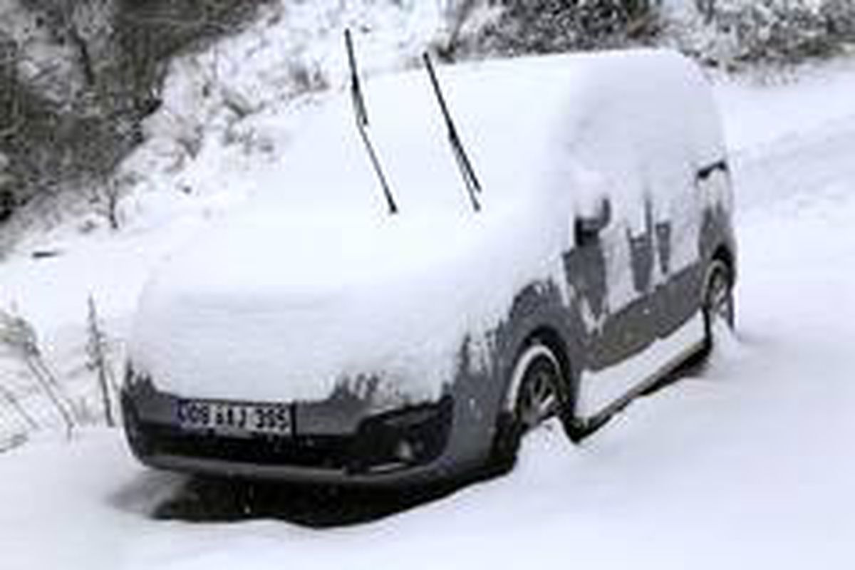 Artvin\'de kar esareti