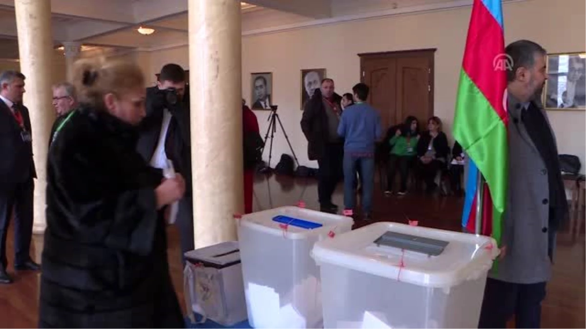Azerbaycan\'da erken parlamento seçimi yapılıyor - BAKÜ