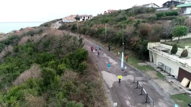 Türkiye’nin en güzel manzarasına sahip koşusu Riva’da başladı Son Dakika