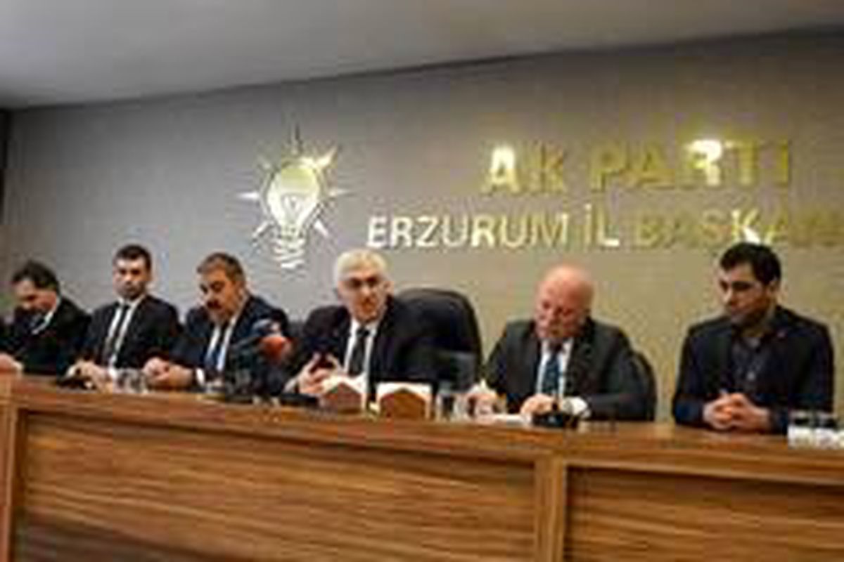 Ak Parti Erzurum\'da teşkilat için seçim startı verdi