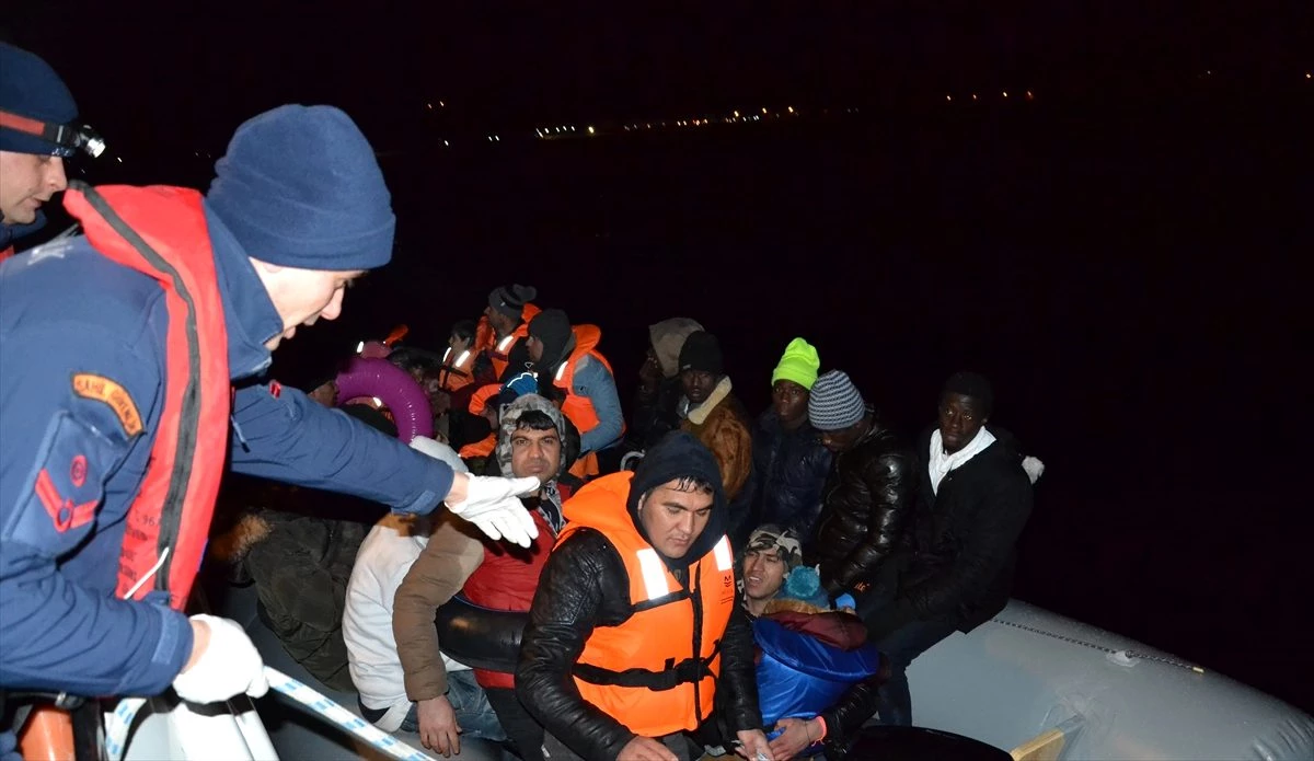 Balıkesir\'de 44 düzensiz göçmen yakalandı