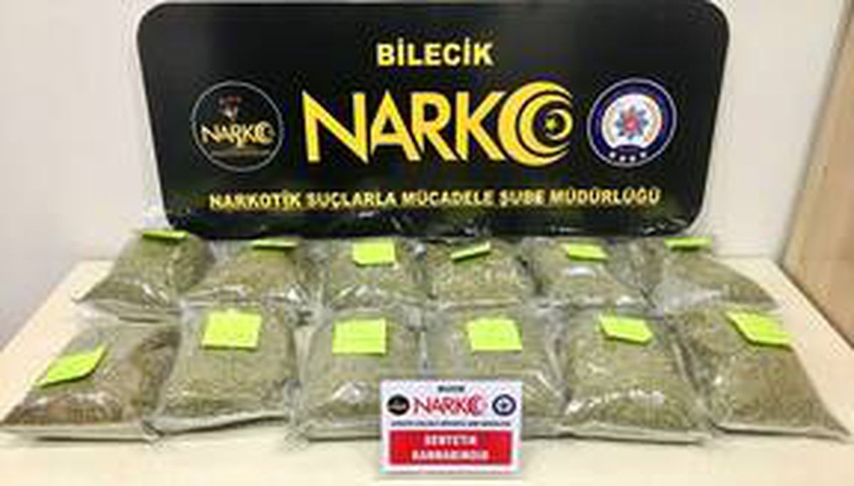 Bilecik\'te otomobilde 6 kilo sentetik uyuşturucu ele geçirildi