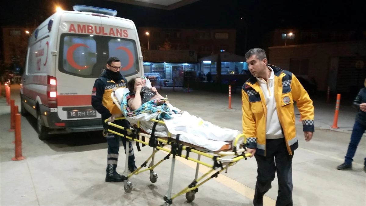 Bursa\'da sobadan sızan gazdan etkilenen kadın hastaneye kaldırıldı