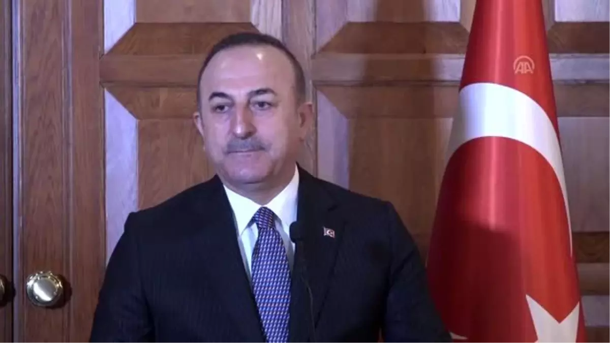 Çavuşoğlu: "(KKTC Cumhurbaşkanı Akıncı\'nın sözleri) Ben böylesine dürüst olmayan bir siyasetçiyle...