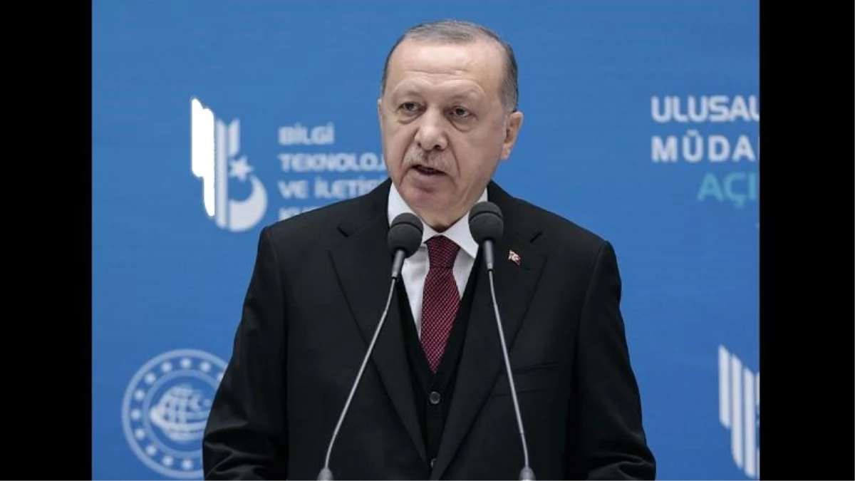 Erdoğan: Siber güvenlikte dünyada 20.\'yiz, Türksat 6A 2022\'de uzaya gönderilecek