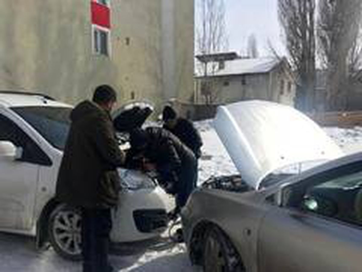Erzurum\'da hayat dondu