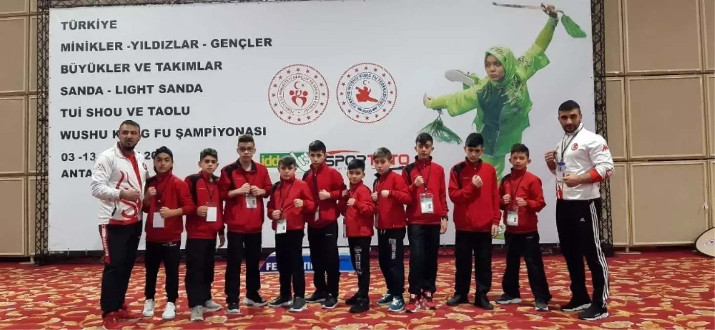 Kağızman, Wushu Türkiye Şampiyonası\'na damgasını vurdu