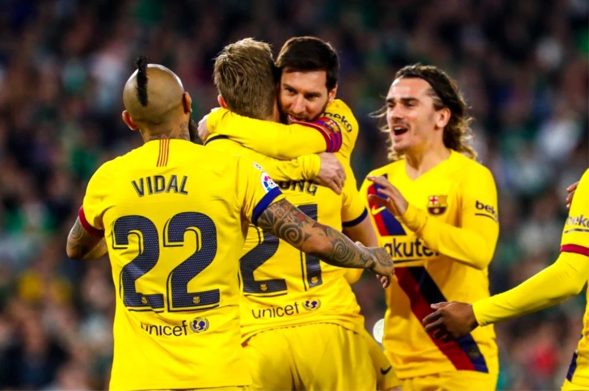 Messi 3 asist yaptı, Barcelona Betis\'i 3-2 yendi