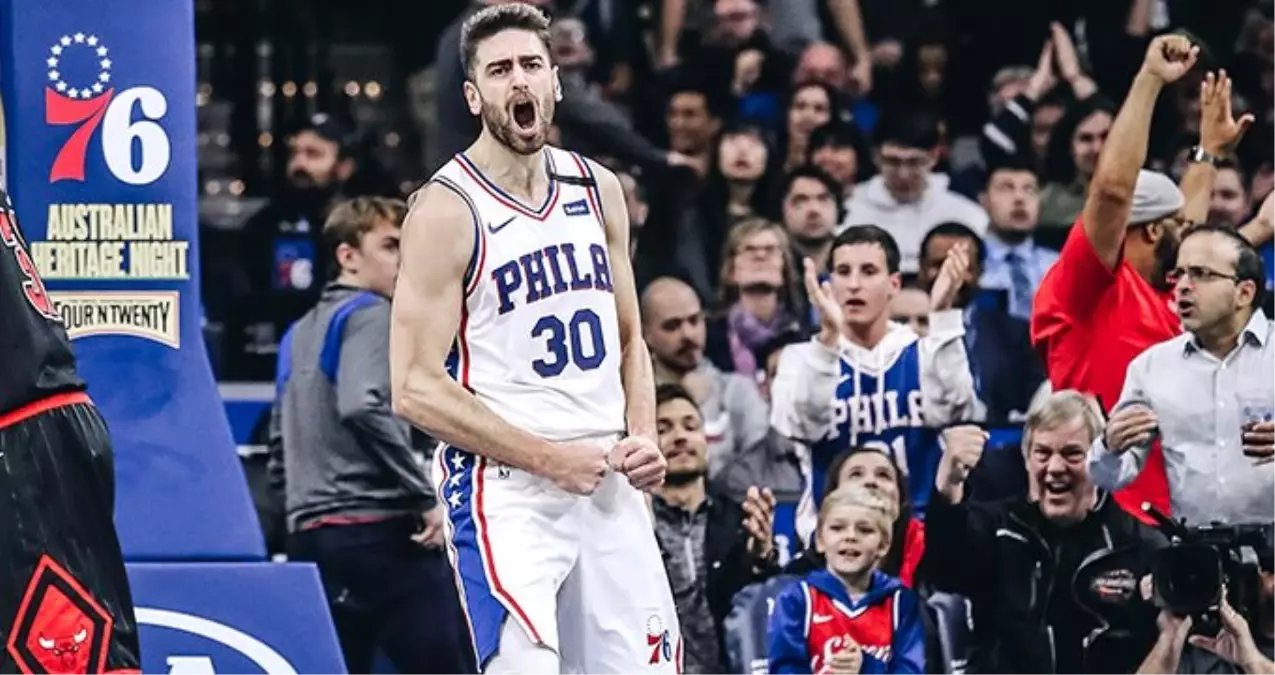 NBA\'de 76ers, Furkan Korkmaz\'ın 31 sayı attığı maçta Bulls\'u yendi