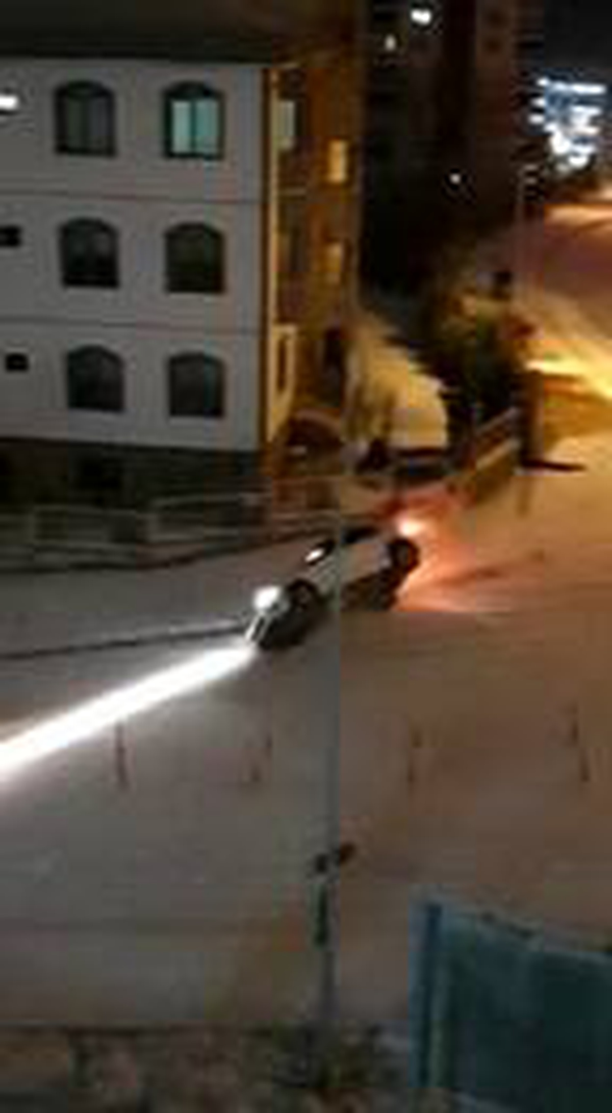 Faciadan dönülen kaza yeri için trafik ışığı talebi