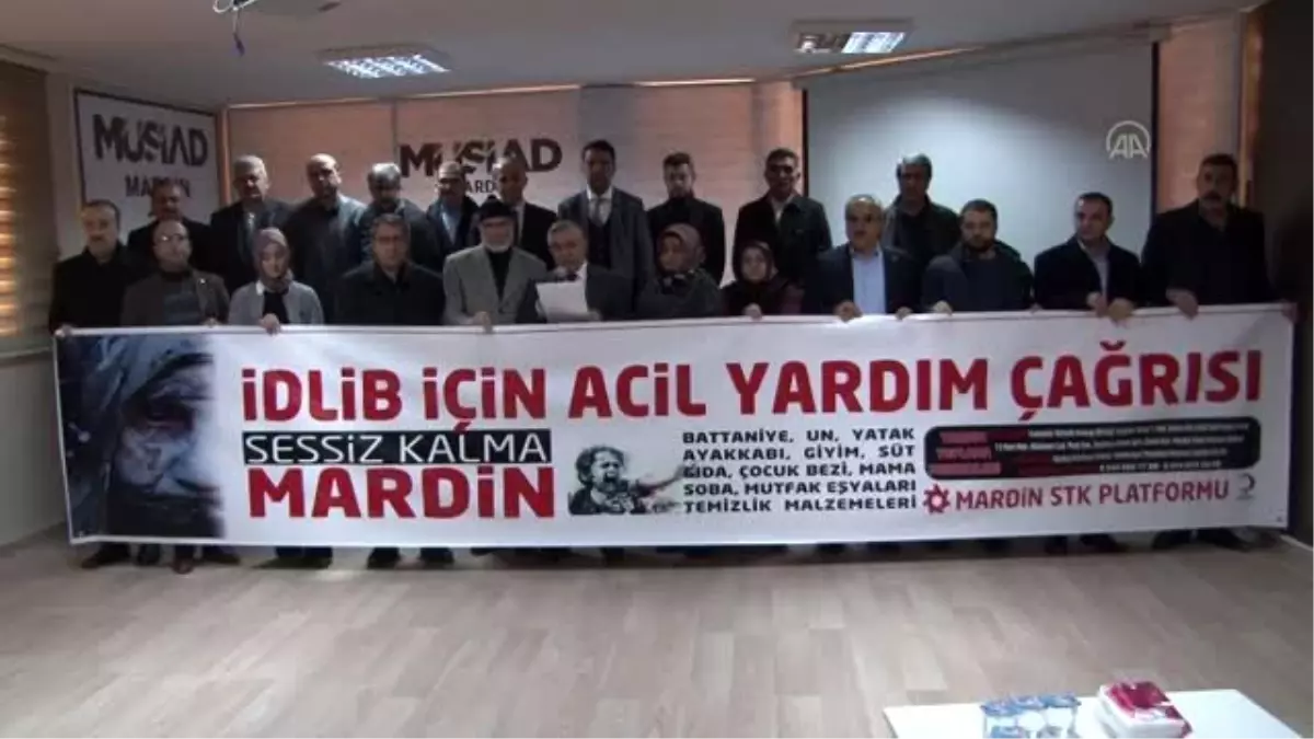 İdlib için yardım kampanyası başlatıldı