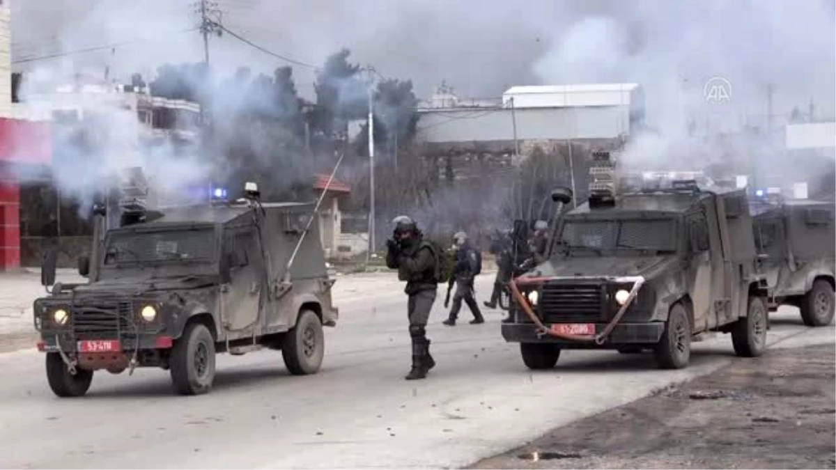 İsrail askerlerinden Batı Şeria\'daki sözde barış planı protestosuna müdahale
