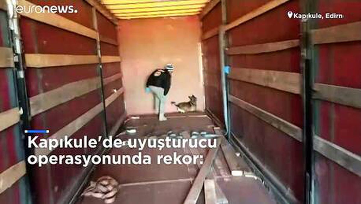 Kapıkule\'de uyuşturucu operasyonunda rekor: 2 ton 70 kilo esrar ele geçirildi