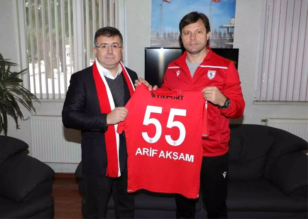 Sağlam\'dan Akşam\'a Samsunspor forması