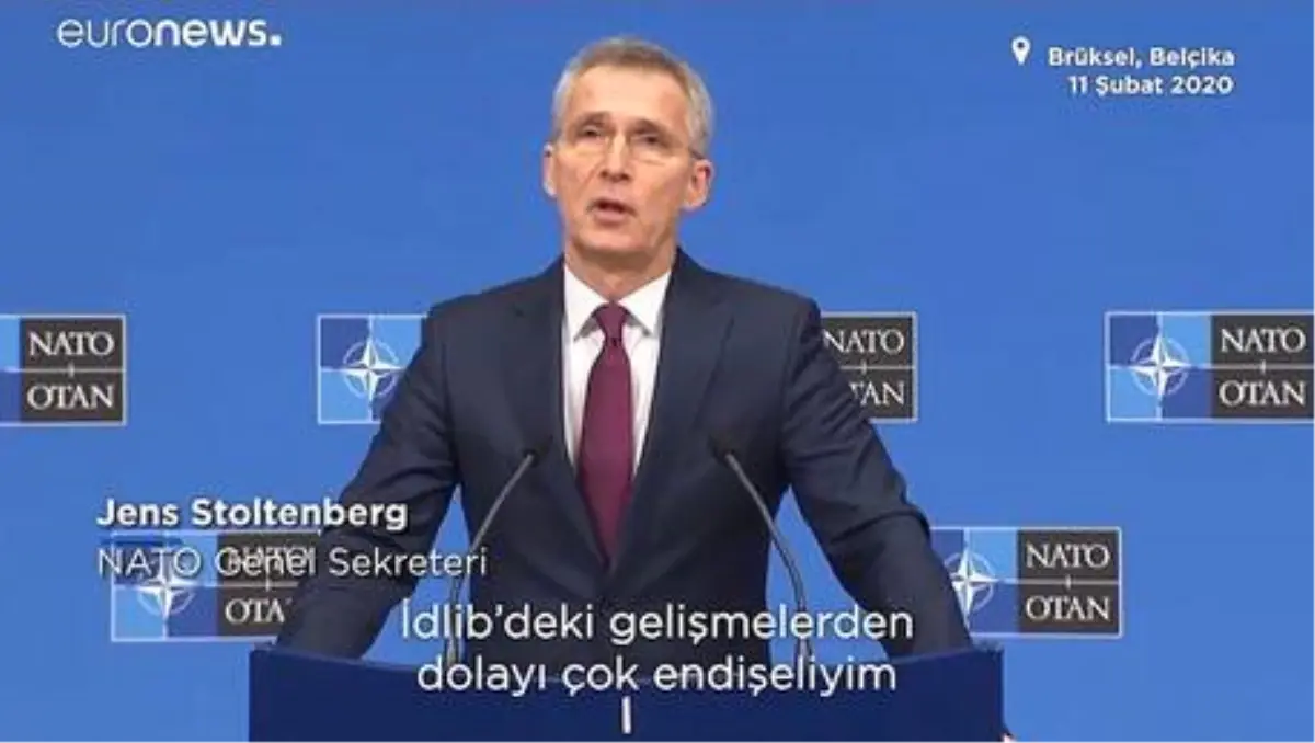 Stoltenberg: \'İdlib\'deki saldırıları kınıyoruz, Suriye ve Rusya acilen saldırıları durdurmalı\'