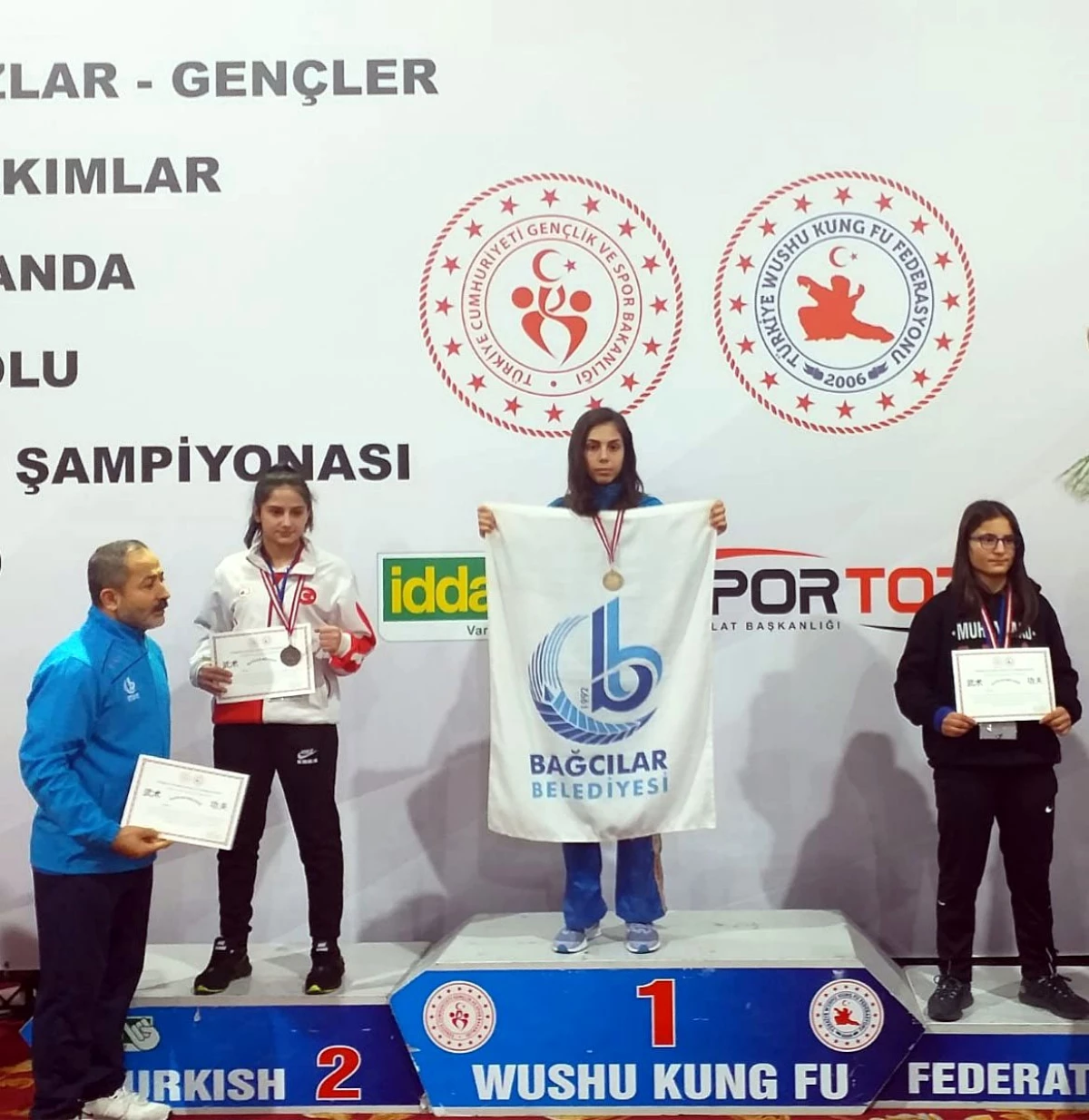 Bağcılarlı Kung Fu\'cular Türkiye şampiyonu oldu