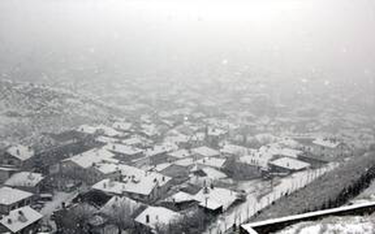 Beypazarı beyaza büründü