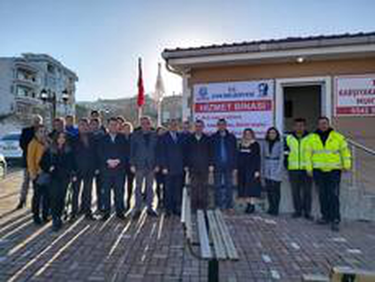 Çan Belediyesi\'nden Karşıyaka Mahallesi\'ne hizmet binası