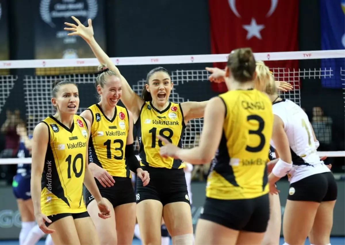 Derbide zafer VakıfBank\'ın