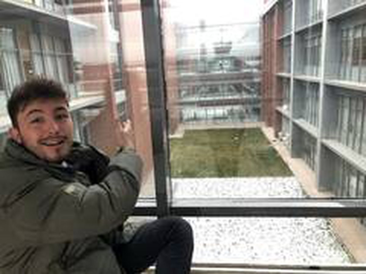 ESTÜ kampüsünden ilginç görüntü