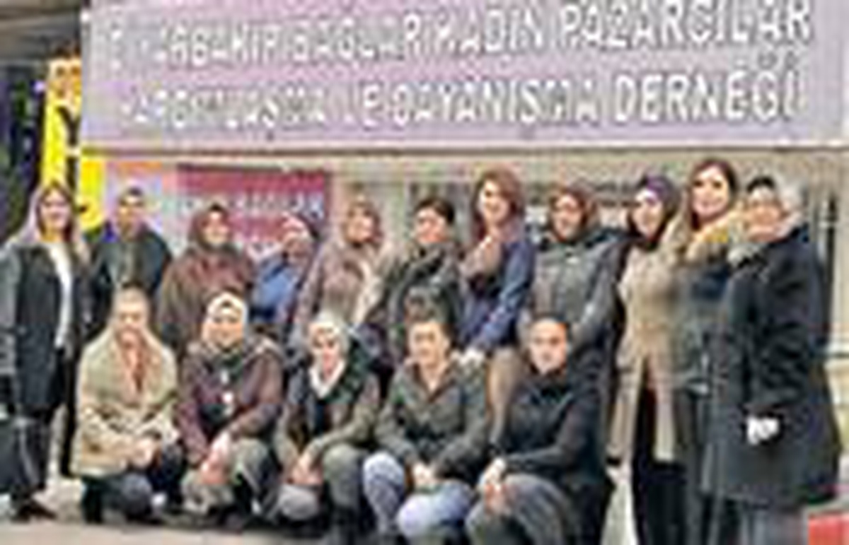 Kadın pazarcılar DİKAD desteği ile ayakta kalma mücadelesi veriyor