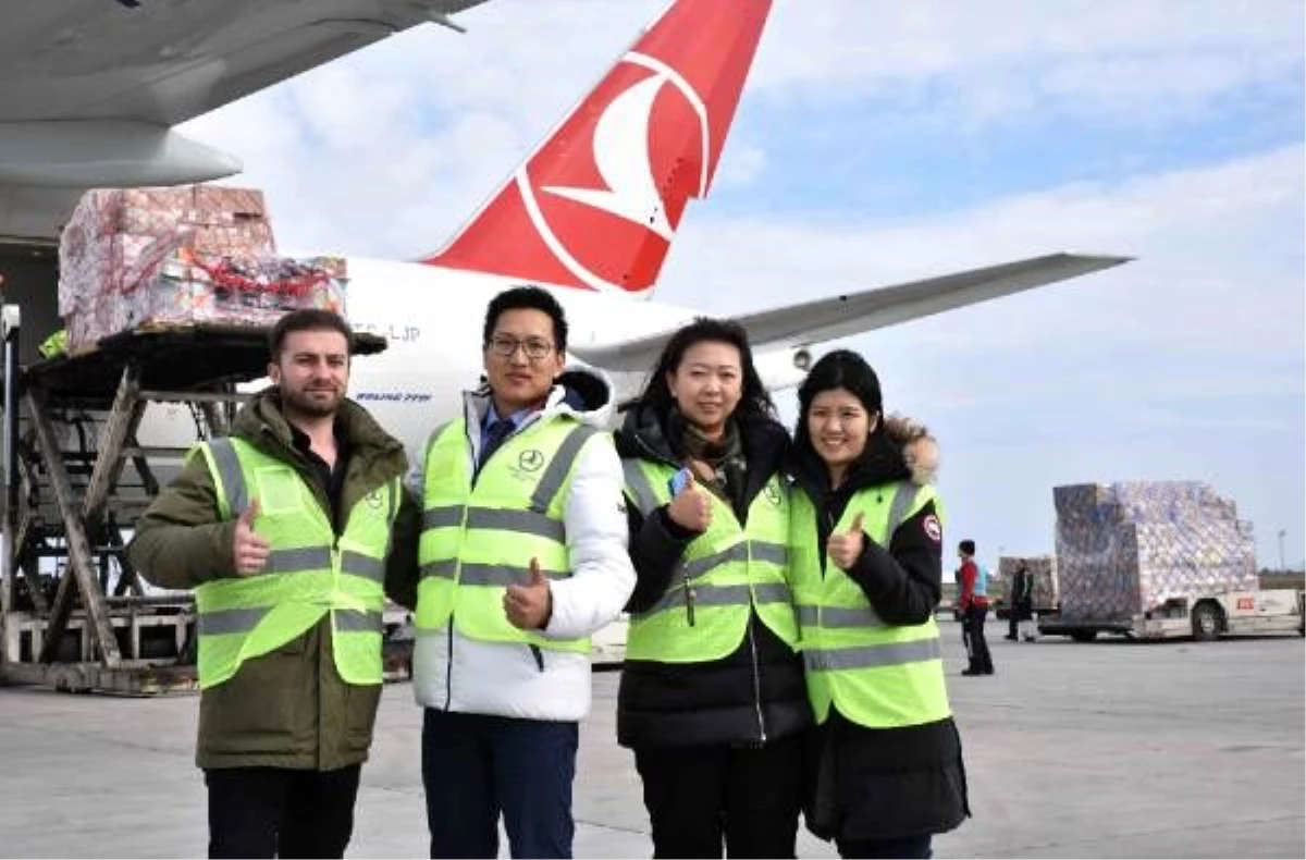 Turkish Cargo, Çin\'e yardım malzemesi taşıdı