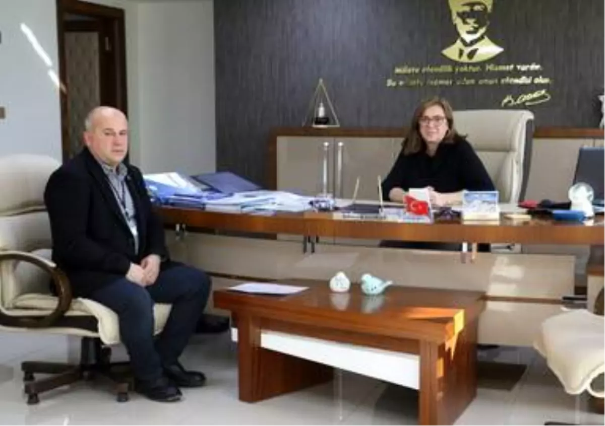 Akhisarlı Muhtarlardan MASKİ\'ye Teşekkür ziyareti