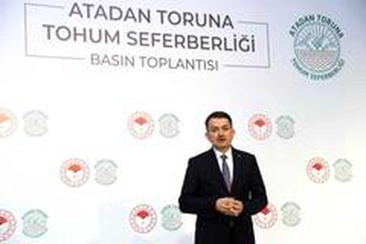 Bakan Pakdemirli: "Cumhuriyet tarihinin en kapsamlı yerli tohum seferberliğini başlatıyoruz"