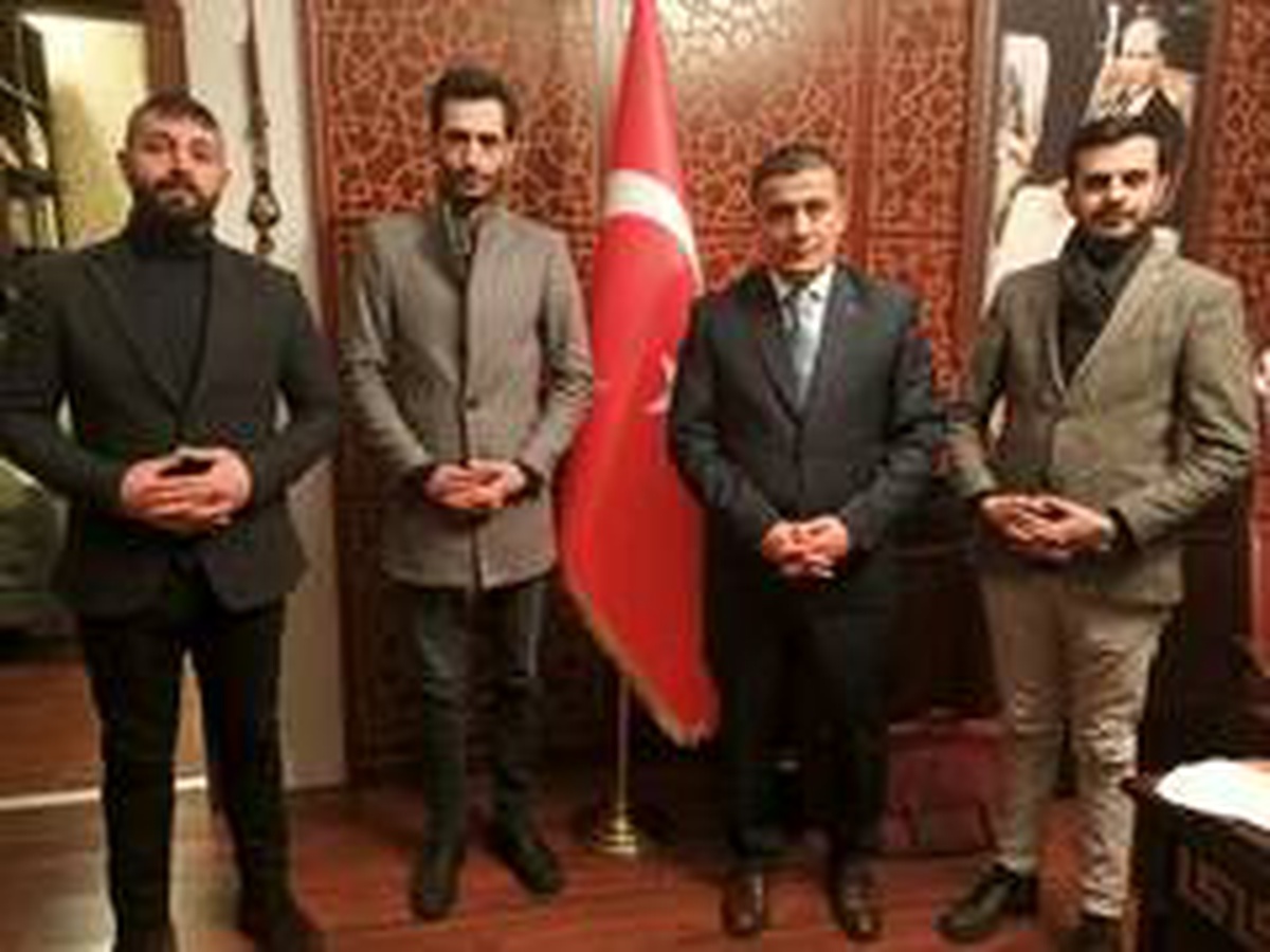 Başkanlardan Kaymakam Mehmetbeyoğlu\'na ziyaret