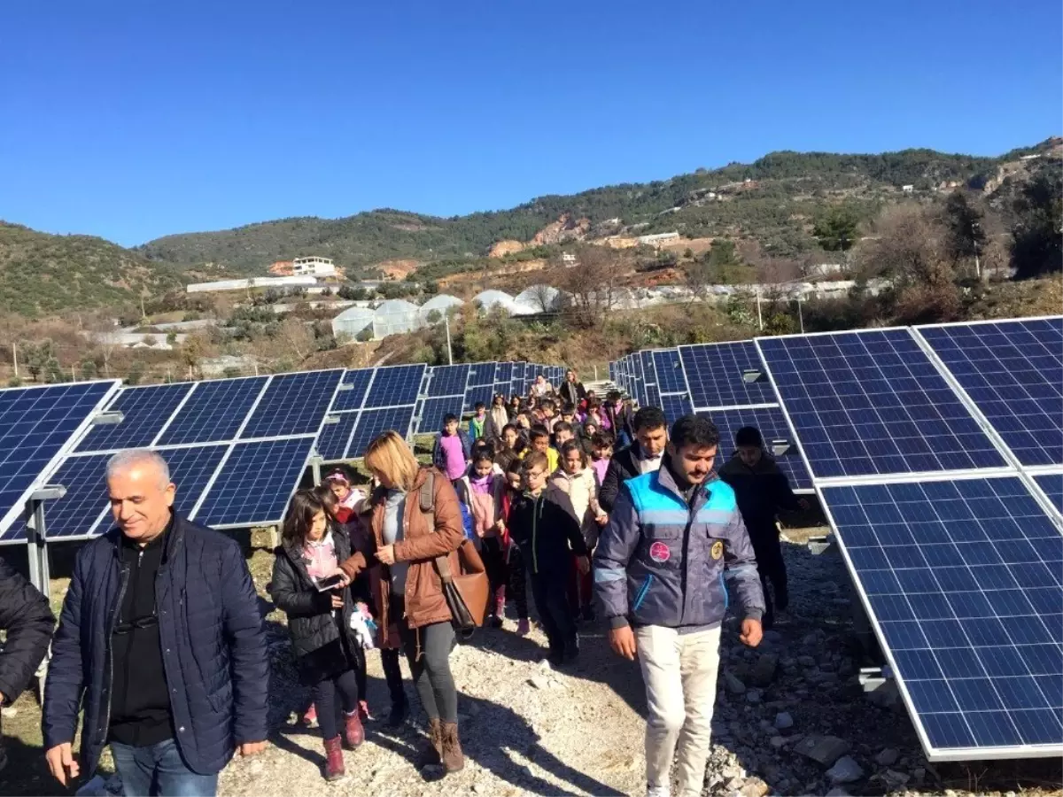 Çevreci öğrenciler GES ile tanıştı