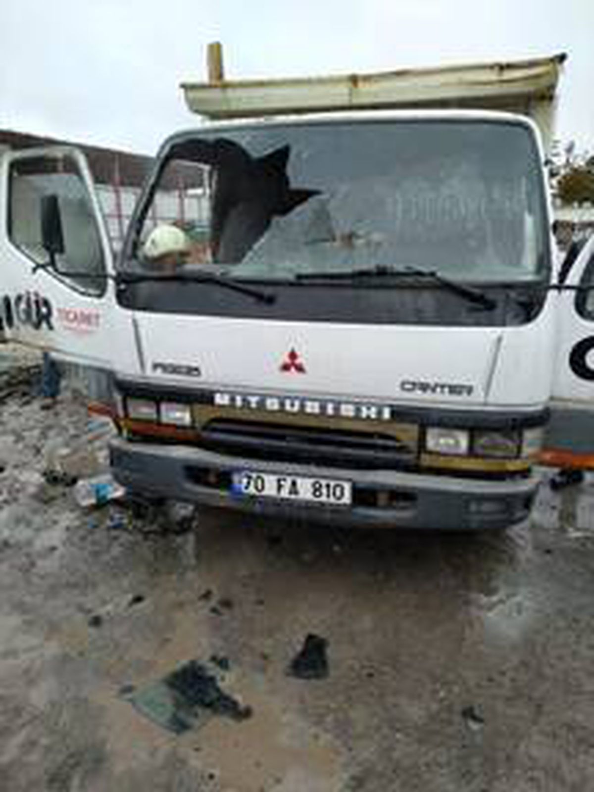 Karaman\'da kamyonet yangını
