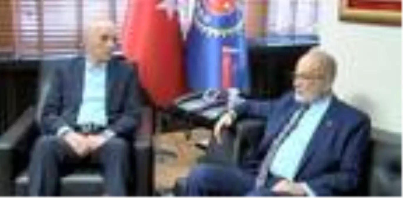 Karamollaoğlu, Türk-İş Genel Başkan Atalay\'ı ziyaret etti