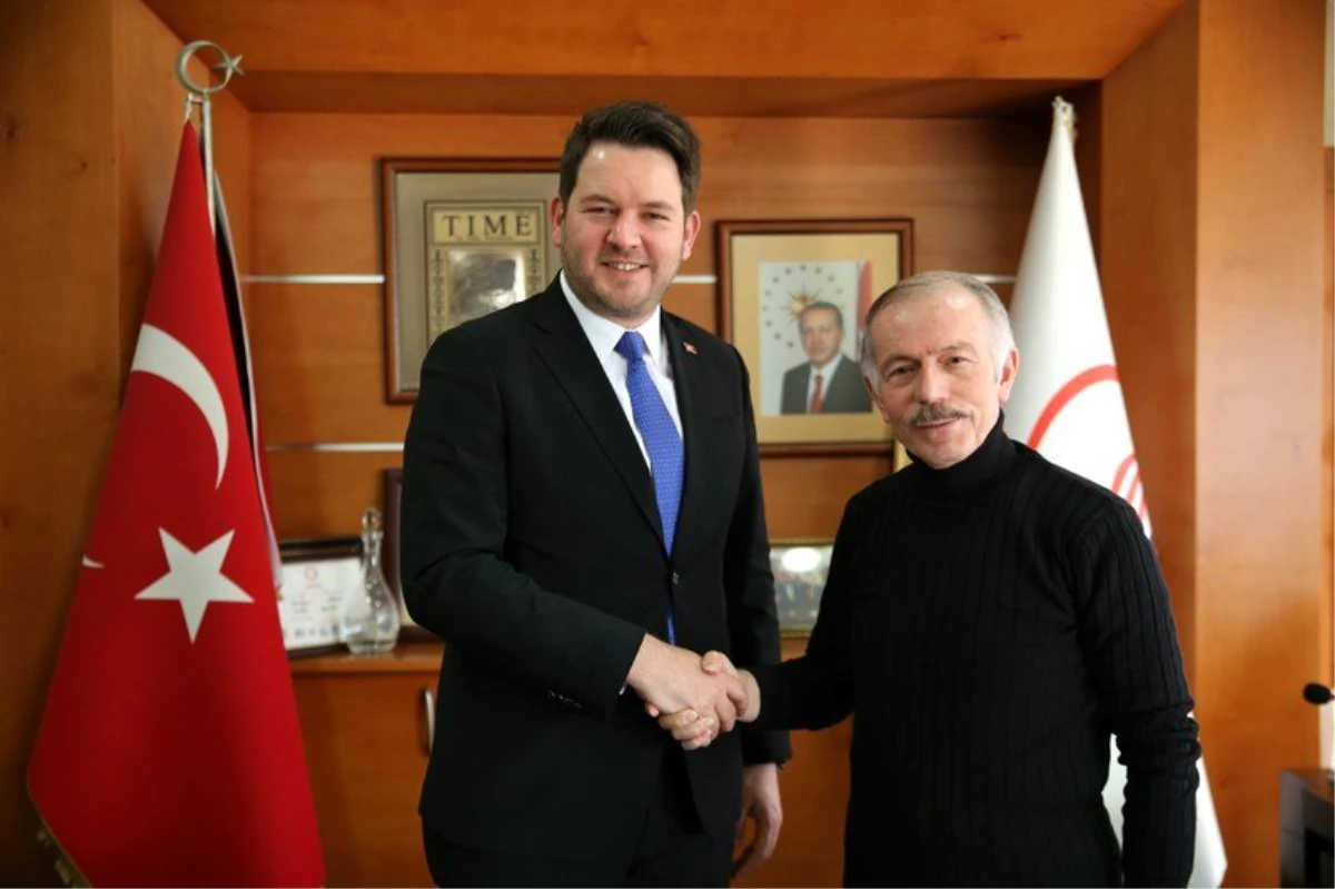 Kardeş şehrin başkanından Başkan Aydıner\'e ziyaret