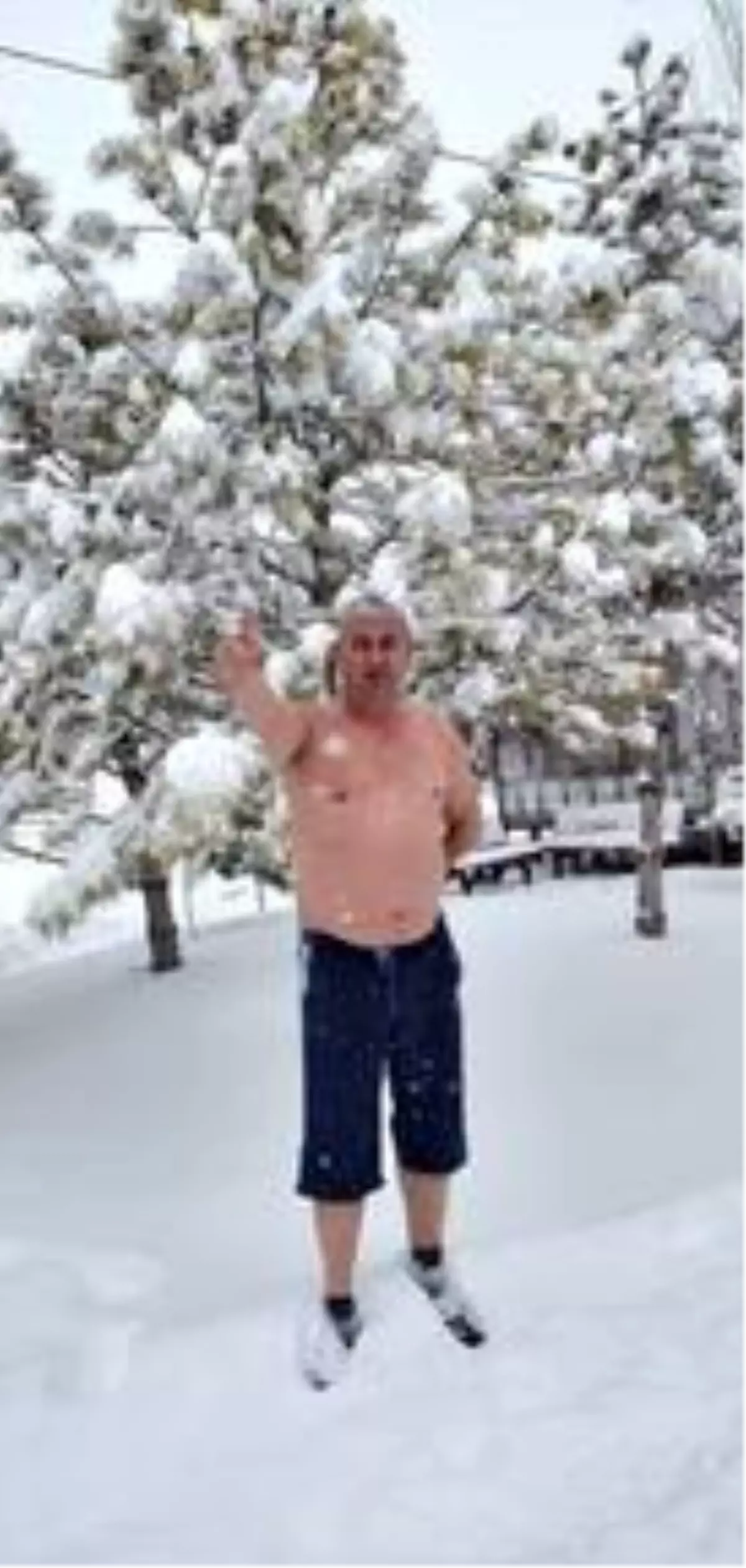 Mevsimin ilk karıyla banyo yapma sevinci