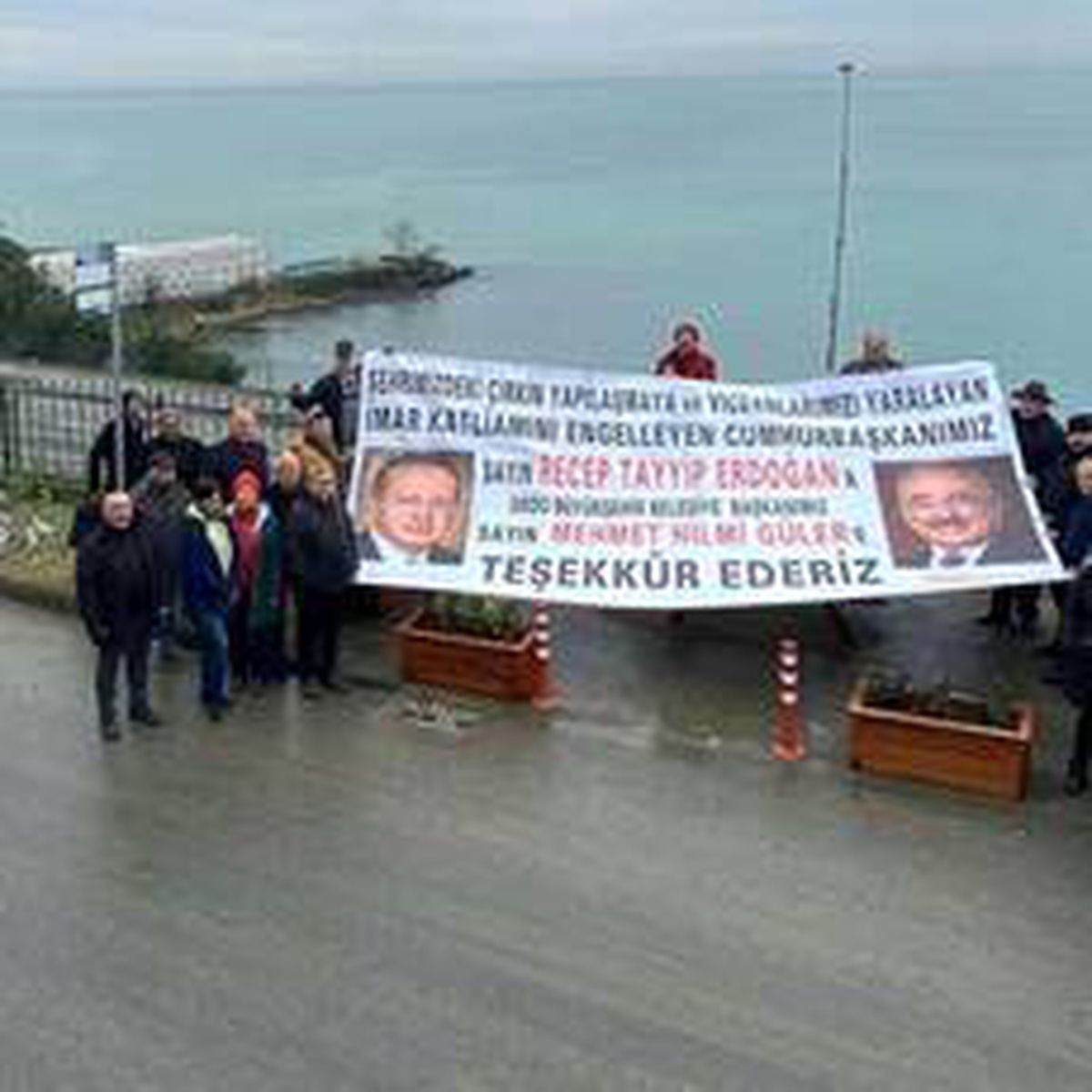 Ordu\'da vatandaşlardan \'bina\' teşekkürü