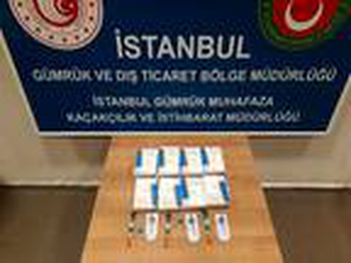 Sabiha Gökçen\'de kaçak ilaç operasyonu