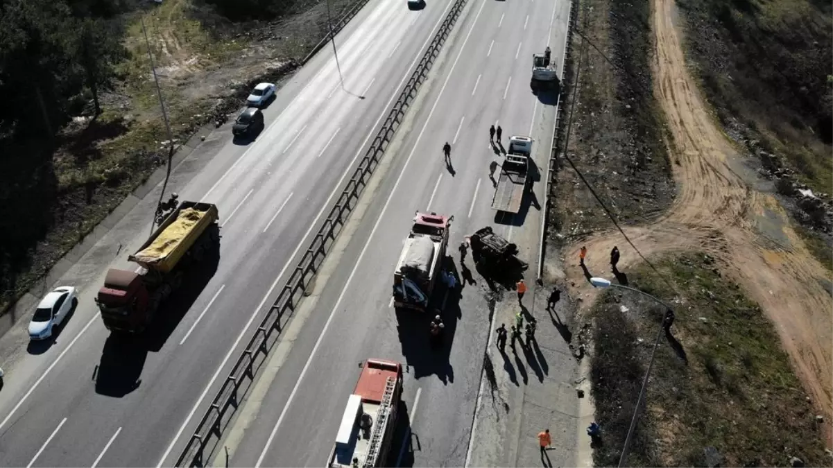 Şile yolunda feci kaza: 1 ölü, 2 yaralı