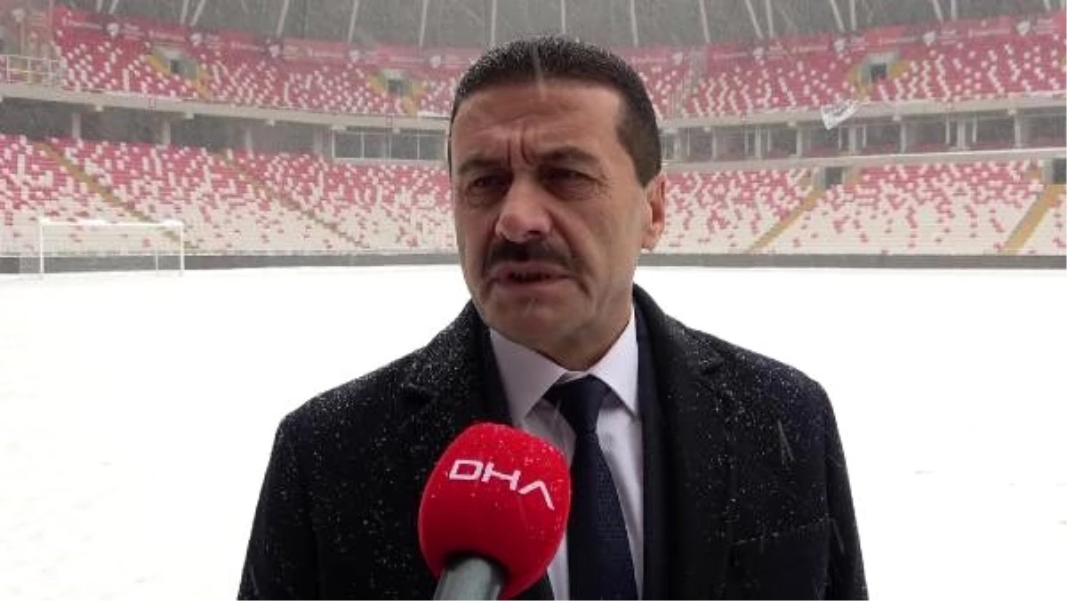 Sivasspor Asbaşkanı Taşseten: Hem rakibimiz, hem biz, hem de federasyon maçın oynanmasından yana