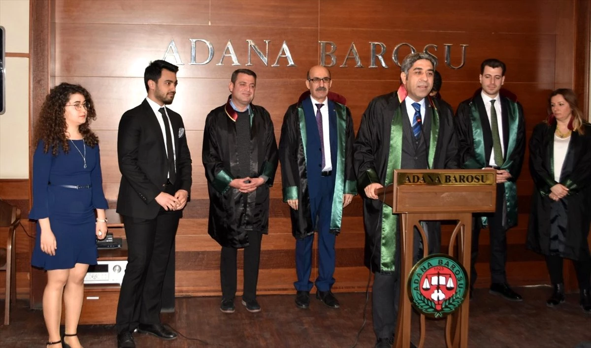 Adana Barosunda avukatlık ruhsat töreni düzenlendi