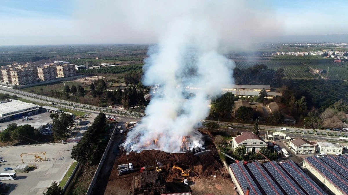 Adana\'daki fabrika yangını 32 saattir sürüyor