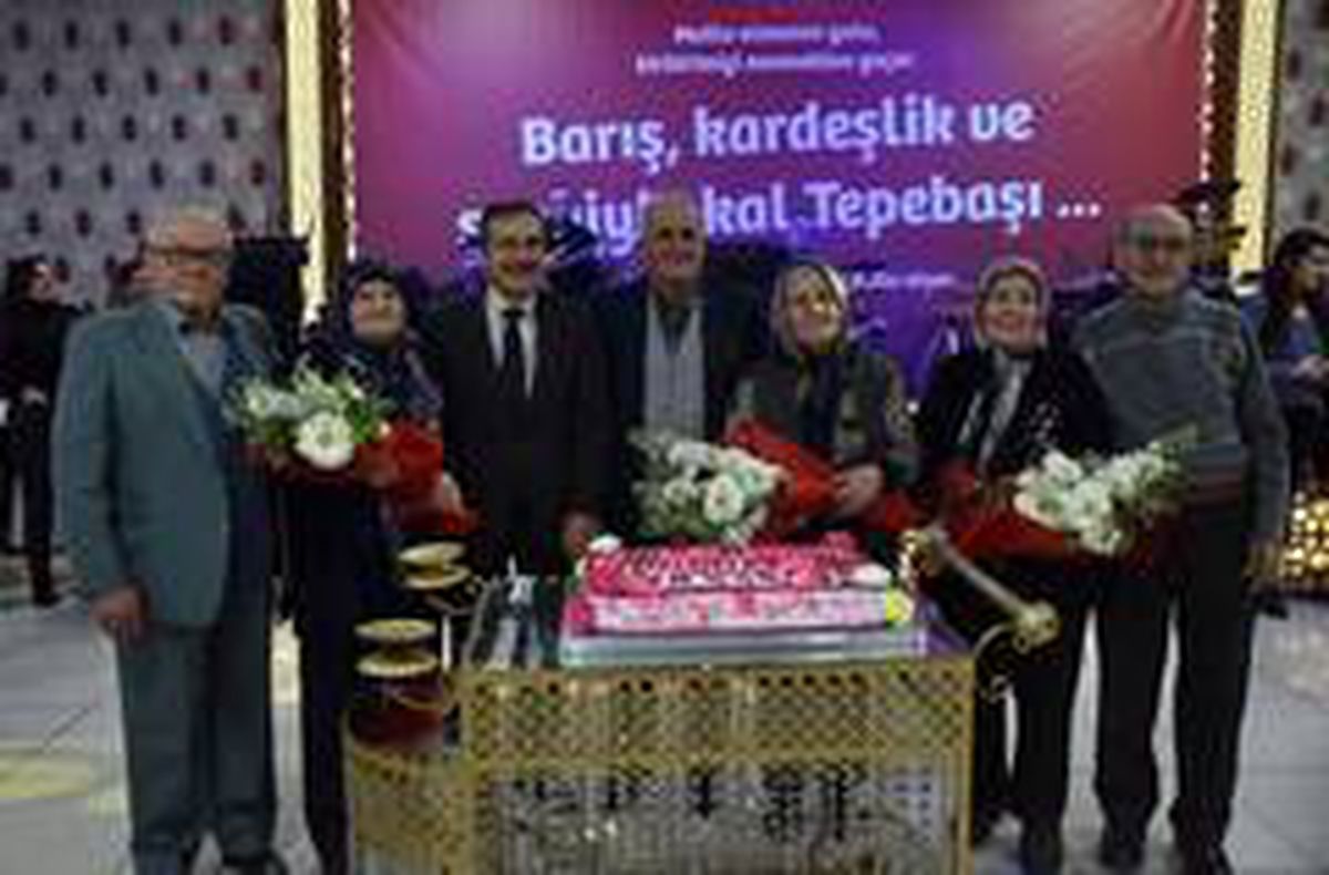 Başkan Ataç deneyimli çiftleri kutladı