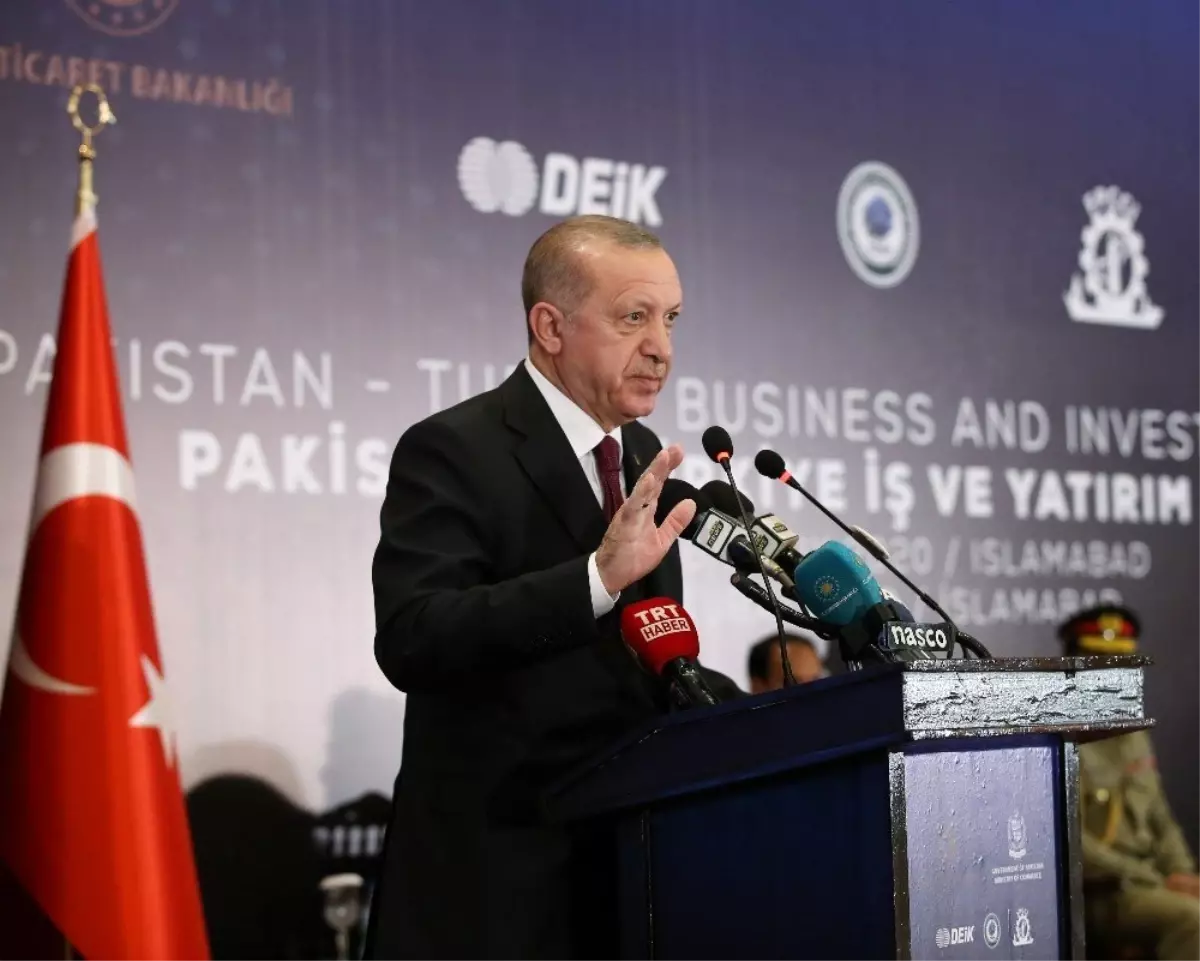 Cumhurbaşkanı Erdoğan: "Pakistan\'la ticari ve ekonomik bağlarımızı siyasi münasebetlerimizin...