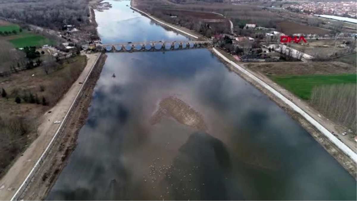 Edirne doğu\'da kar esareti, edirne\'de kuraklık endişesi