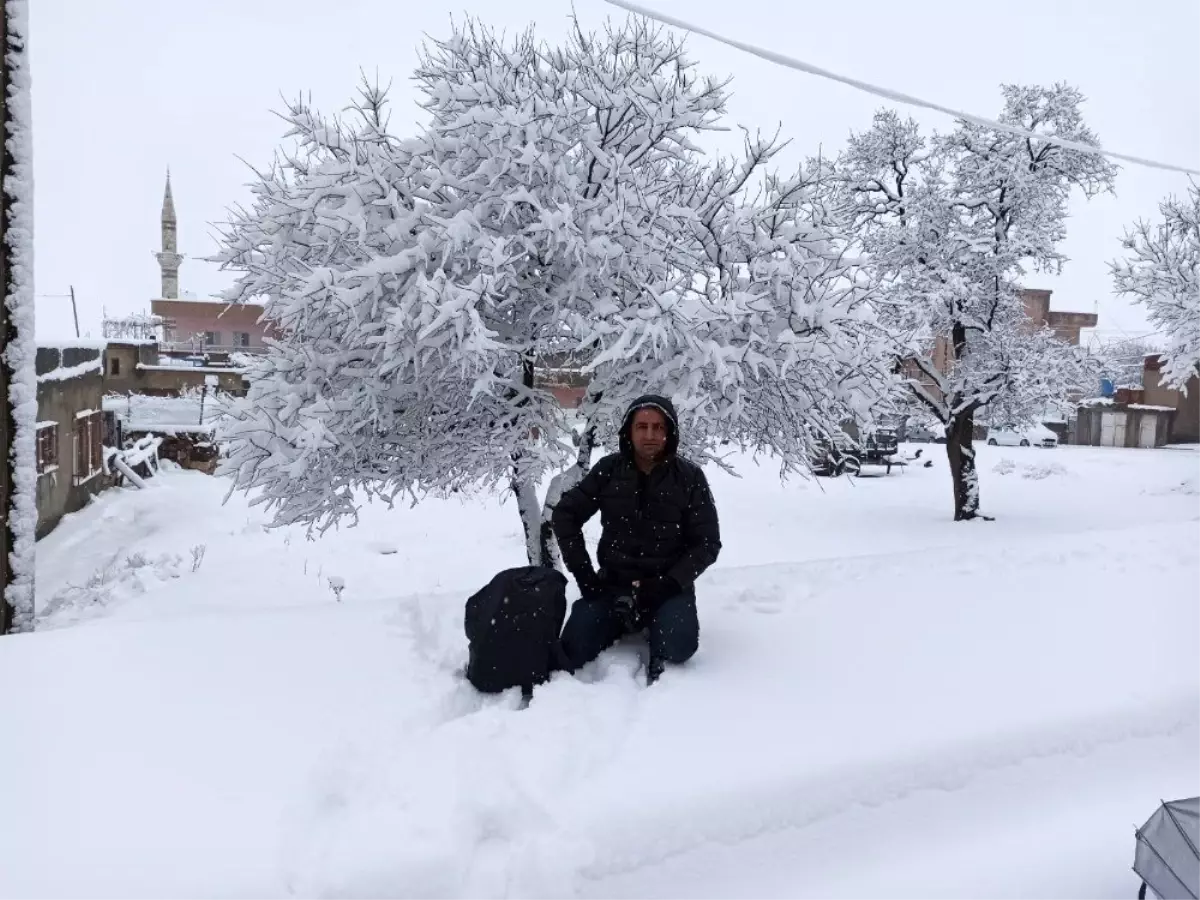 Gercüş\'te eğitime kar tatili