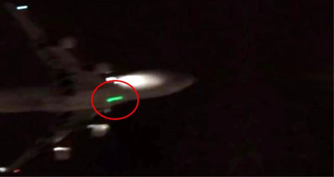 İstanbul semalarında dev kargo uçağı lazerle taciz edildi