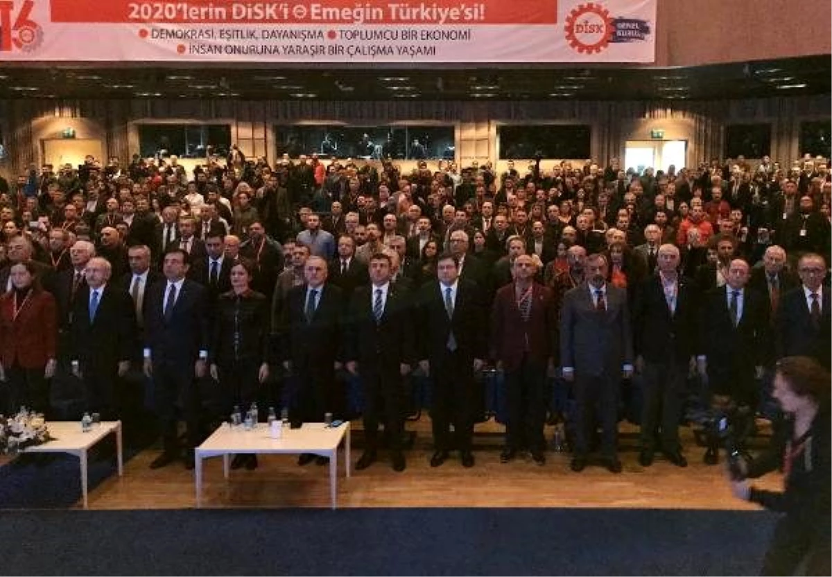 Kılıçdaroğlu DİSK genel kurulunda konuştu  (1)